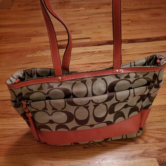 Coach diaper bag/ large tote bag - Picture 2 of 8